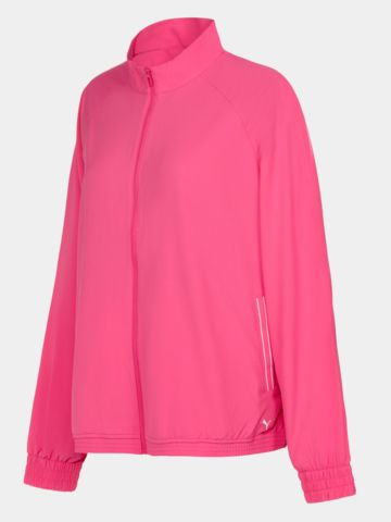 Puma Puma W FZ Wind Golf Jacket Windstopp Jacke pink