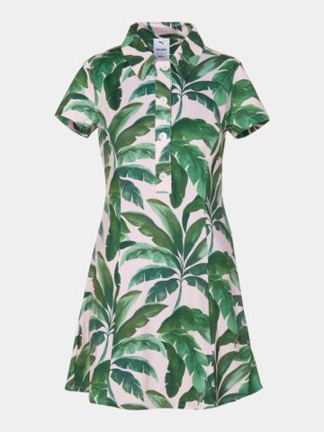 Puma W PUMA X MUMU Palm Dress Halbarm Kleid rosa