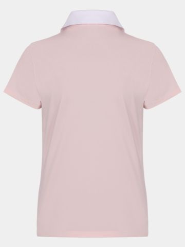 Puma W PUMA X MUMU Crest Polo Halbarm rosa