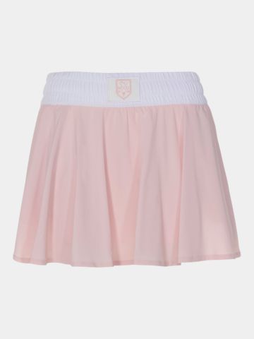 Puma Puma W PUMA X MUMU Woven Golf Skirt kurz Skort rosa