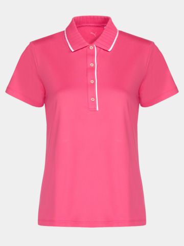 Puma W Cloudspun Bridges Polo s polovičním rukávem růžová