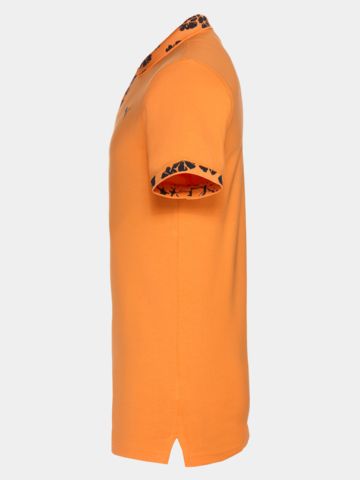 Puma Puma Modalon Floral Rib Polo - LC Halbarm Polo orange