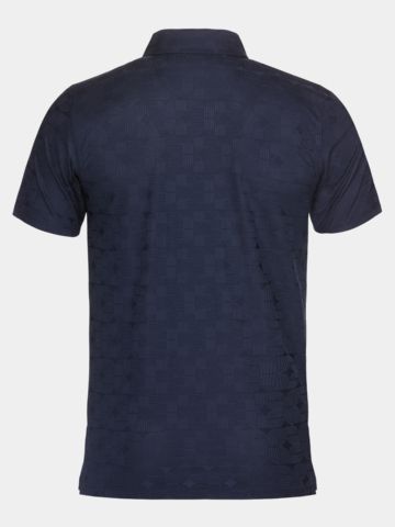 Puma MATTR Deco Jacquard Polo - LC Halbarm navy