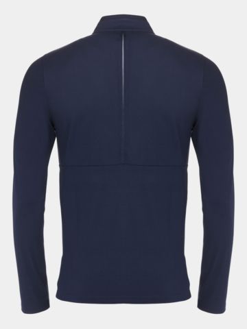 Puma Cloudspun Tech Quarter Zip - Tour Stretch Midlayer navy