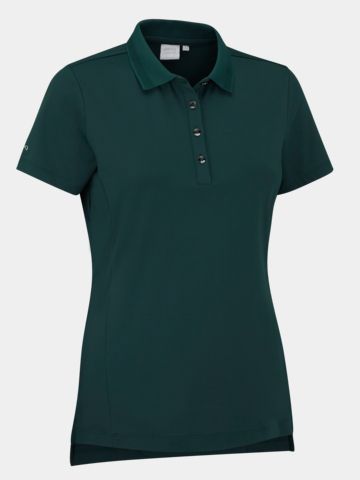 Ping Sedona Halbarm Polo dunkelgrün