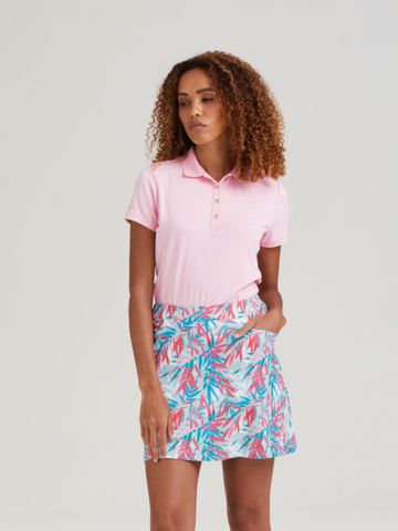 Ping Sedona Halbarm Polo rosa