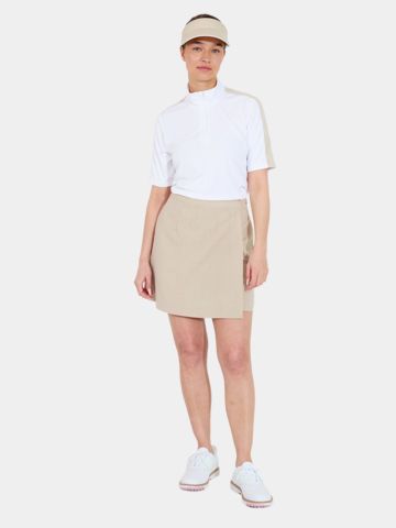 Abacus Aloha Halbarm Polo weiß