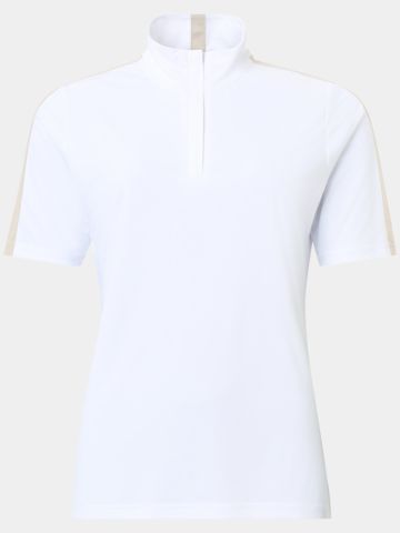 Abacus Aloha Halbarm Polo weiß