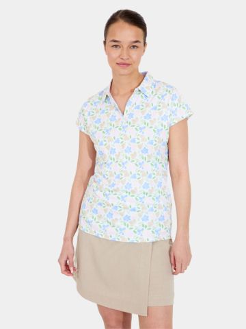 Abacus Victoria drycool Halbarm Polo mehrfarbig