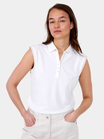 Abacus Bovey drycool ohne Arm Polo weiß