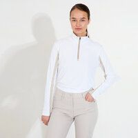 Abacus Aloha Stretch Midlayer weiß