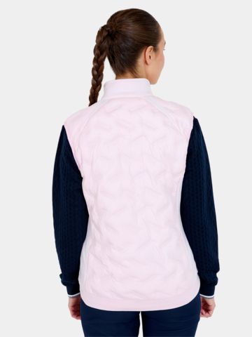 Abacus Portrush hybrid Stretch Weste rosa