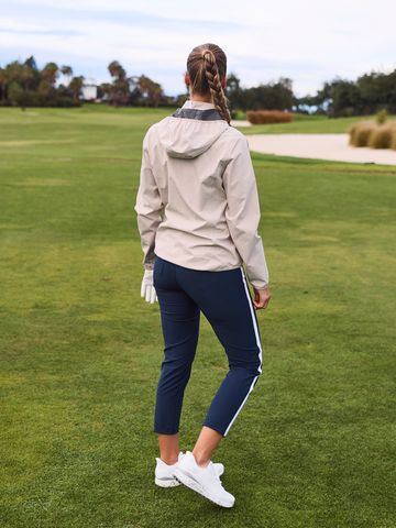 Valiente  MAYA Galon stretch 7/8 pants navy