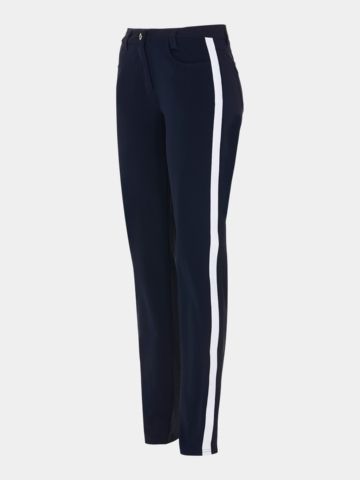 Valiente MAYA Galon Stretch lang Hose navy