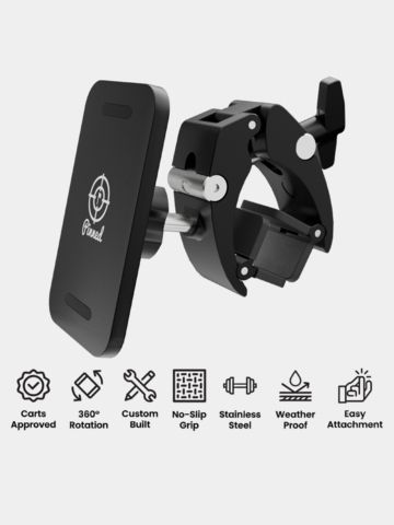 Pinned Caddie Trolley Halterung schwarz