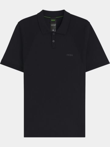 BOSS KN_Momentum-Lite PS Halbarm Polo navy