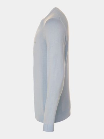 BOSS  KN_Momentum-Lite CN pletený svetr světle modrá