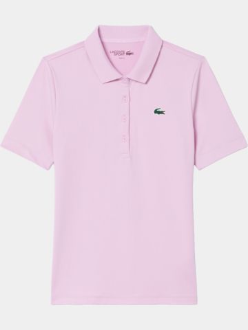 Lacoste SHORT SLEEVED RIBBED COLLAR SHIRT Halbarm Polo rosa