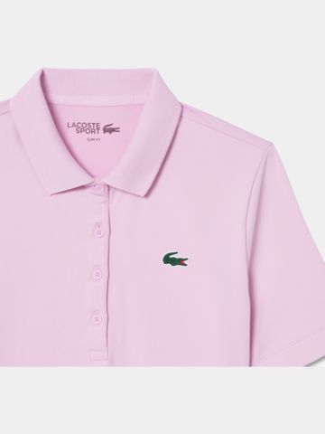 Lacoste SHORT SLEEVED RIBBED COLLAR SHIRT Halbarm Polo rosa
