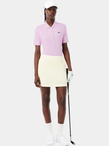 Lacoste SHORT SLEEVED RIBBED COLLAR SHIRT Halbarm Polo rosa
