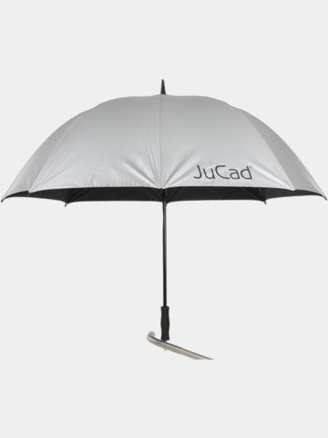 JuCad Carbon Shadow Trolley inkl. Regenschirm und Scorekartenhalter schwarz
