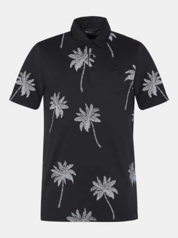 TravisMathew Polokošile MESIC s polovičním rukávem černá