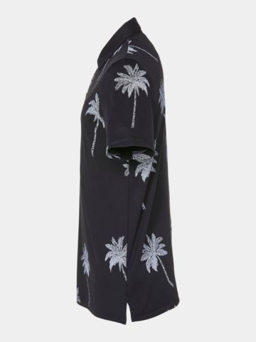 TravisMathew Polokošile MESIC s polovičním rukávem černá