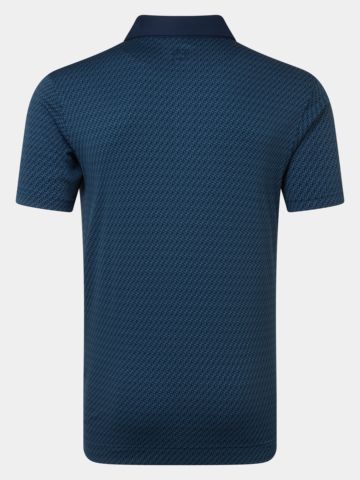 FootJoy  Star Geo jacquard half-sleeve polo navy