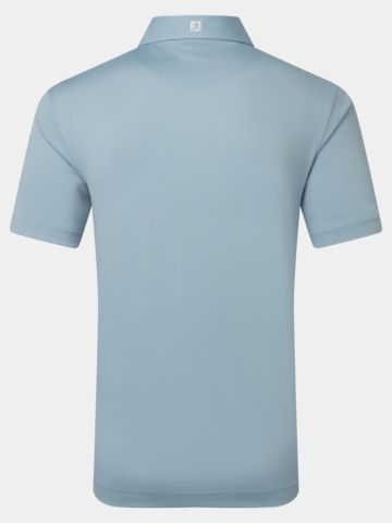 FootJoy  Stretch pique solid half-sleeve polo light blue