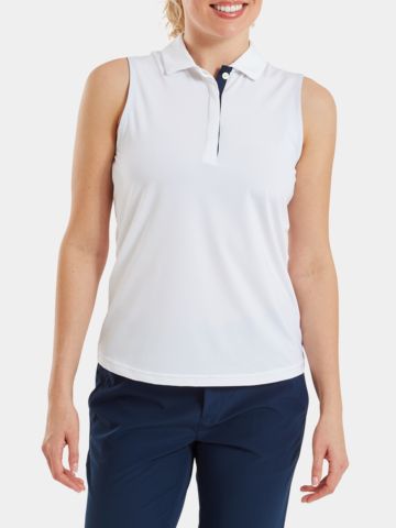 FootJoy ohne Arm Polo weiß