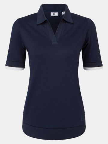 FootJoy 3/4 Arm Polo navy