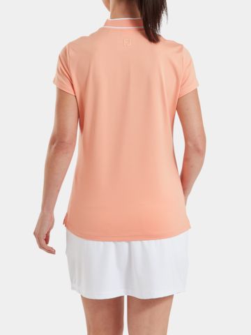 FootJoy Zip Blade Halbarm Polo rosa