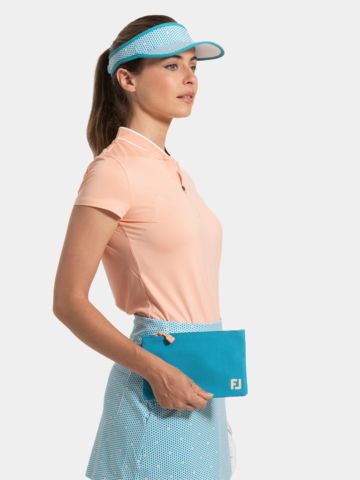 FootJoy Zip Blade Halbarm Polo rosa