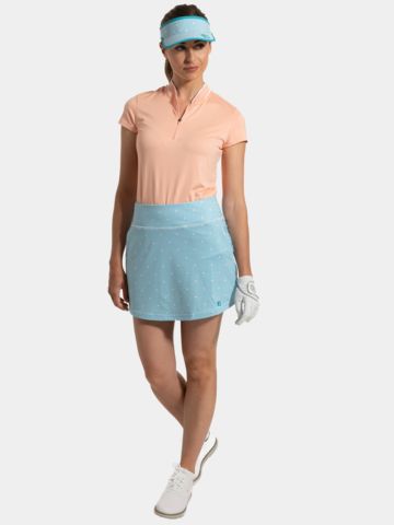 FootJoy Zip Blade Halbarm Polo rosa