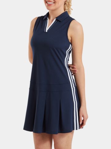 FootJoy Pleated Dress ohne Arm Kleid navy