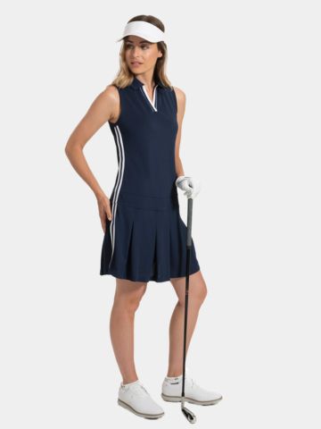FootJoy Pleated Dress ohne Arm Kleid navy