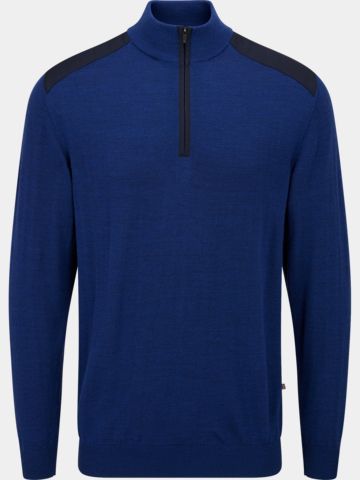 Ping Cranford knitted sweater navy