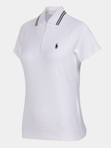 Polo Ralph Lauren Halbarm Polo weiß