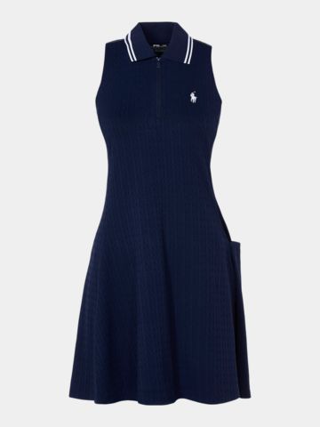 Polo Ralph Lauren šaty bez rukávů námořnická modrá
