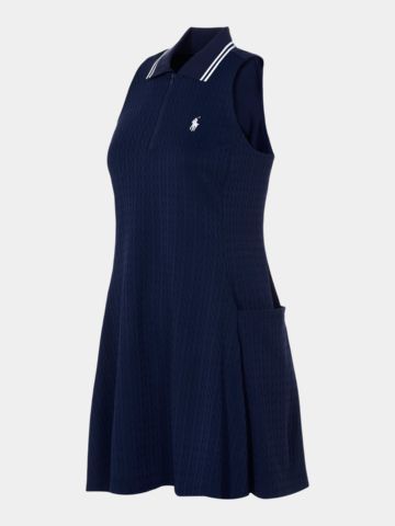 Polo Ralph Lauren šaty bez rukávů námořnická modrá
