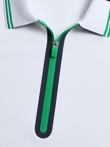 G/Fore Tech Pique ohne Arm Polo weiß