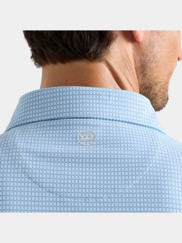 Peter Millar PONTE PERFORMANCE JERSEY Halbarm Polo blau