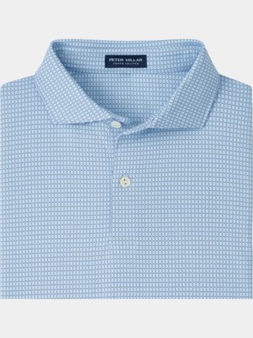 Peter Millar PONTE PERFORMANCE JERSEY Halbarm Polo blau