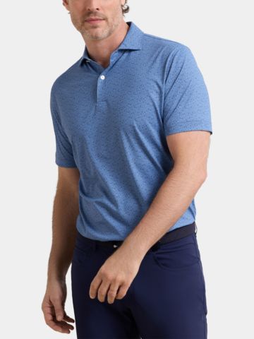 Peter Millar JAZZ CLUB PERFORMANCE JERSEY Halbarm Polo blau