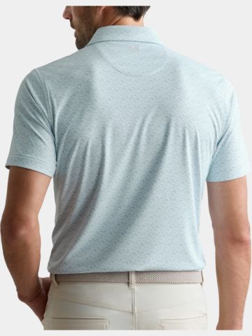 Peter Millar WOOD FIRED PERFORMANCE JERSEY Halbarm Polo weiß