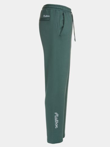 Malbon BON SCRIPT PLAID SWEATPANT lang Hose dunkelgrün