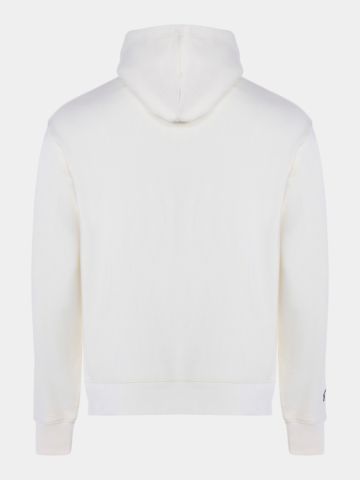 Malbon FESQUE PRESTON mikina s kapucí ecru