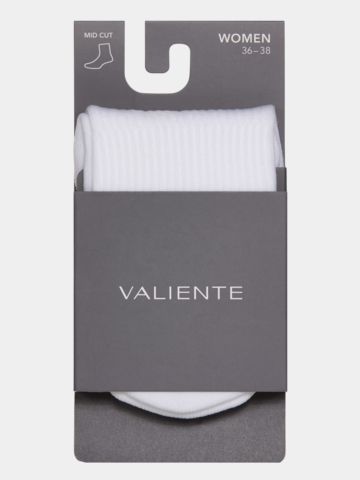 Valiente Mid Rise Socks weiß