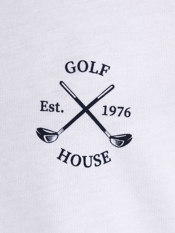 Daniel Springs  Tričko s potiskem s polovičním rukávem bílá