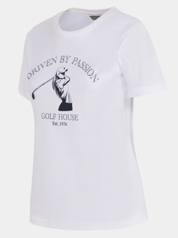 Valiente Halbarm T-Shirt weiß